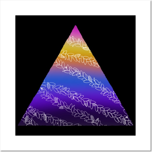 Pyramid Wall Art by Blaze Designs